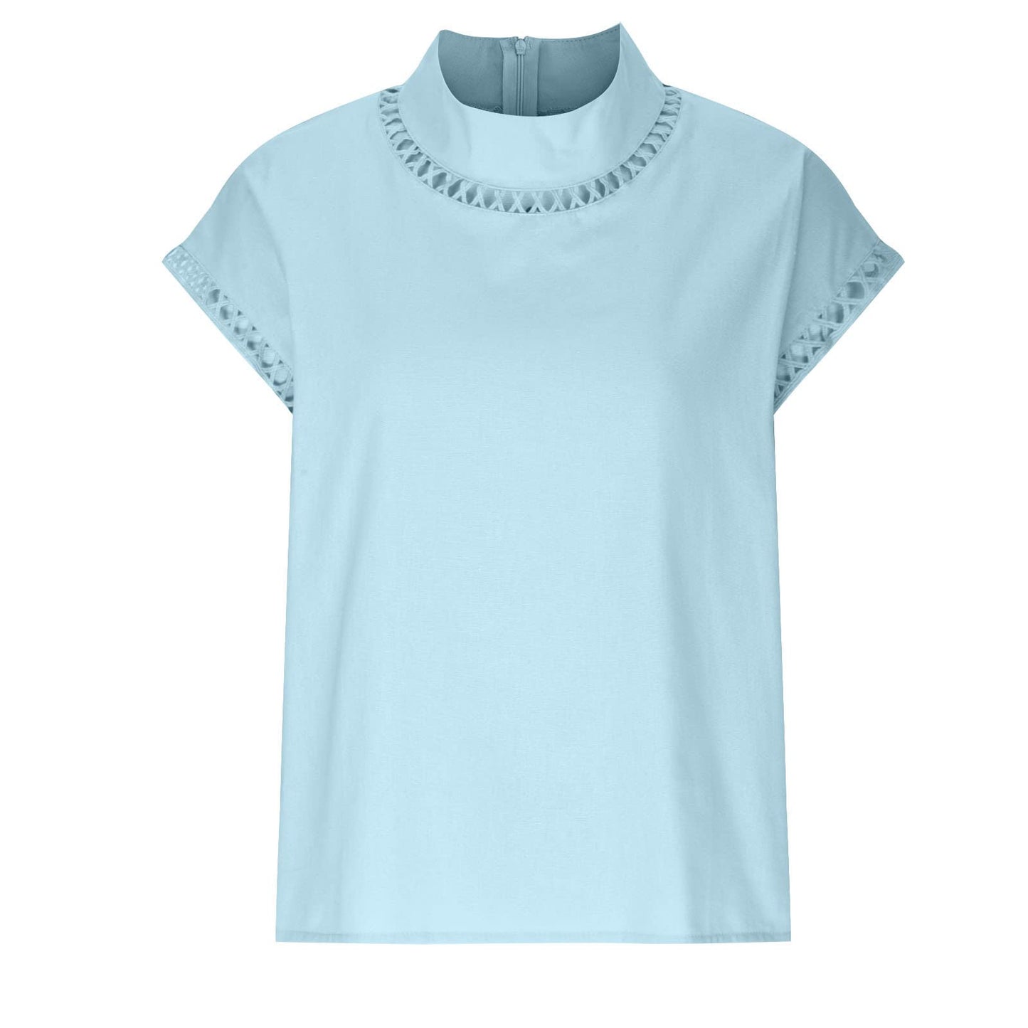 Summer Outfits for Women 2024 Cotton Linen Tops for Women 2024 Casual Cap Sleeve Summer Shirts Loose High Neck Tshirt Dressy Casual Blouses Womens Summer Blouses 2024 Gray M