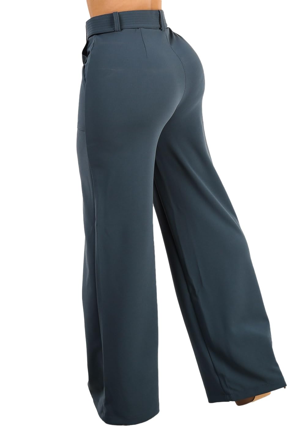 Moda Xpress Womens Juniors Super High Waist Checkered Black Skinny Pants 40087H