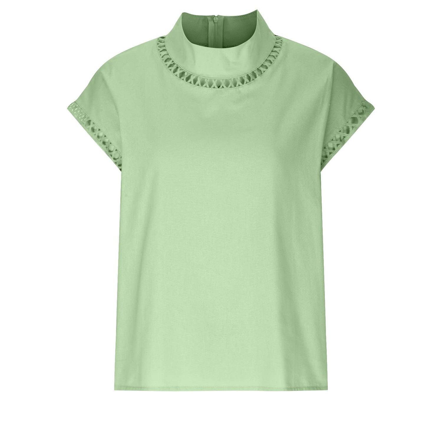 Summer Outfits for Women 2024 Cotton Linen Tops for Women 2024 Casual Cap Sleeve Summer Shirts Loose High Neck Tshirt Dressy Casual Blouses Womens Summer Blouses 2024 Gray M
