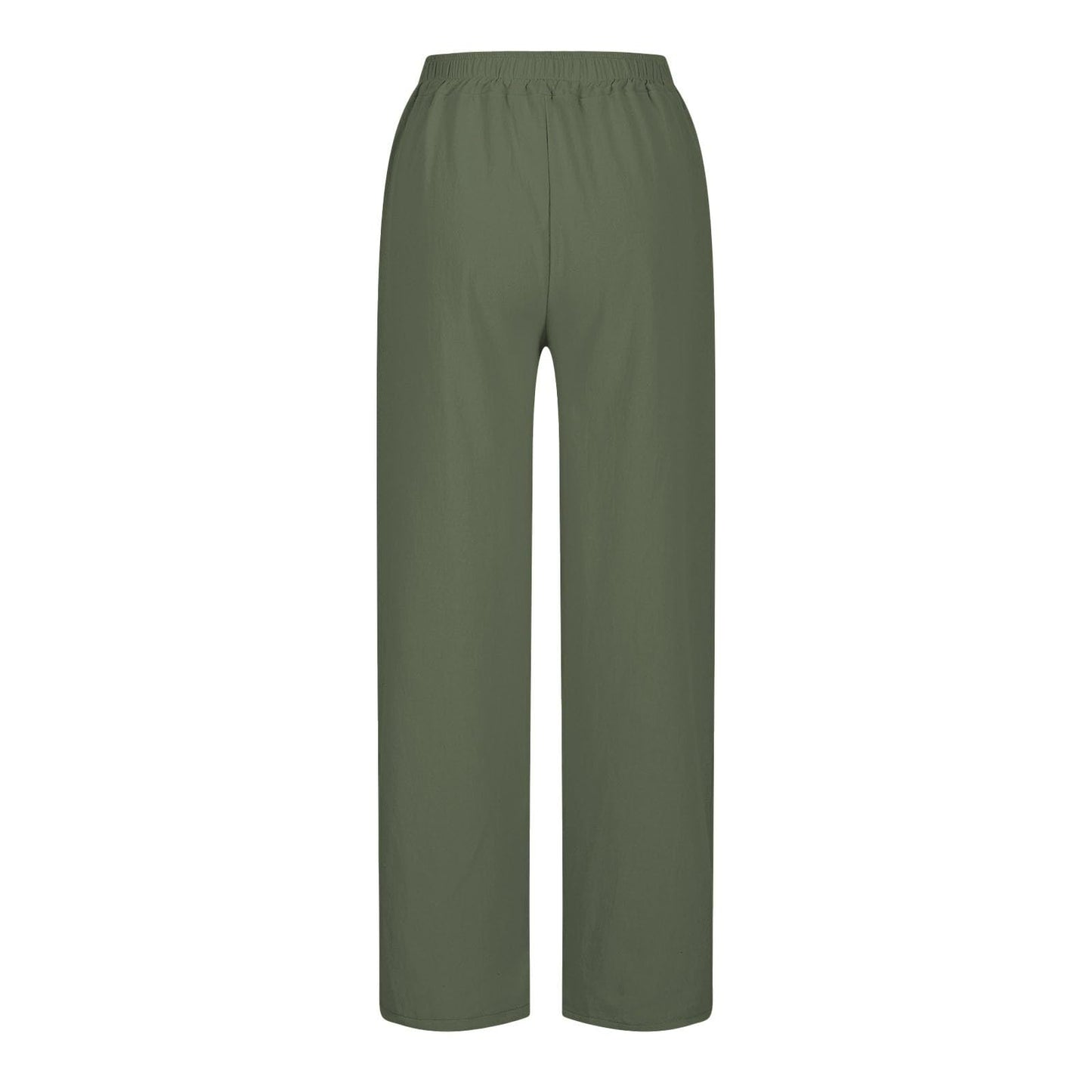Womens Summer Pants Lightweight Casual Cotton Linen Pants for Women 2025 Summer Gauze Drawstring High Waisted Wide Leg Trousers Beach Vacation Clothes White XL