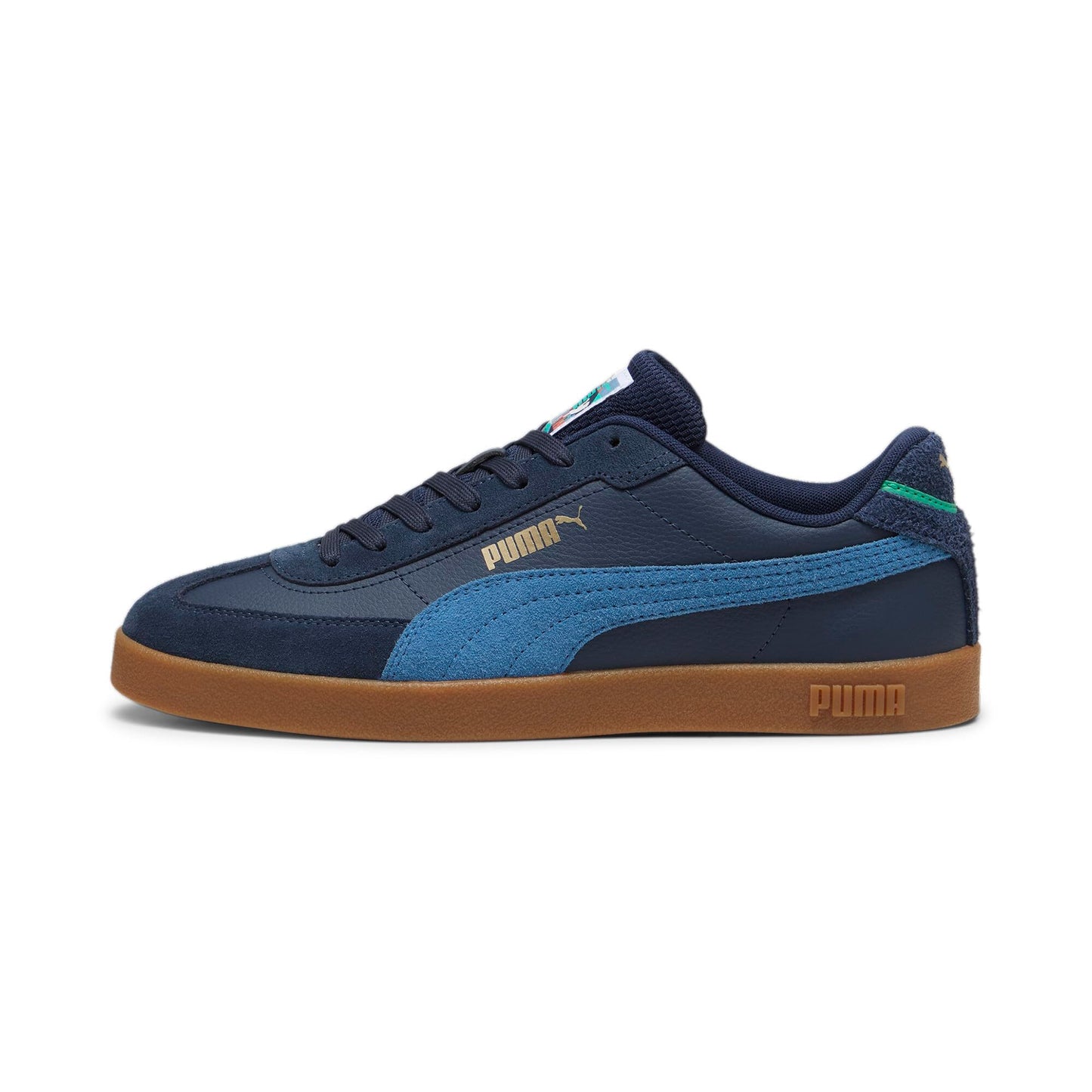 PUMA Men's Club II Era Sneaker, Cast Iron-Smokey Gray Gold