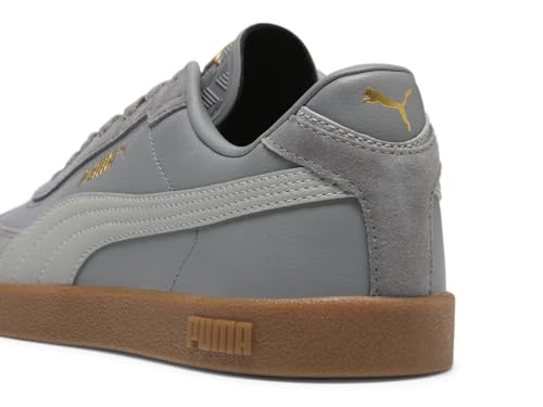 PUMA Men's Club II Era Sneaker, Cast Iron-Smokey Gray Gold