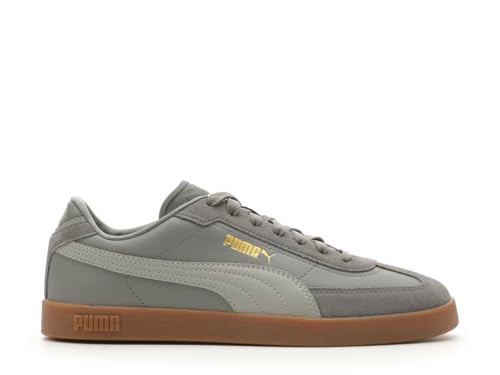 PUMA Men's Club II Era Sneaker, Cast Iron-Smokey Gray Gold