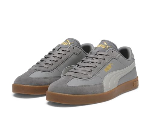 PUMA Men's Club II Era Sneaker, Cast Iron-Smokey Gray Gold
