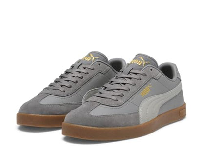 PUMA Men's Club II Era Sneaker, Cast Iron-Smokey Gray Gold
