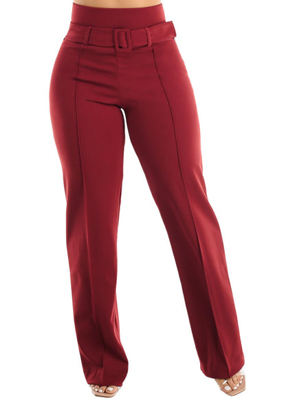 Moda Xpress Womens Juniors Super High Waist Checkered Black Skinny Pants 40087H